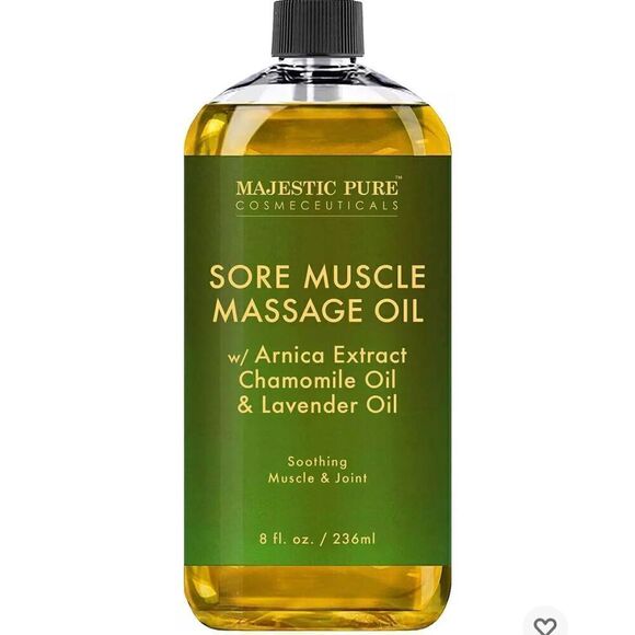 Bundle 3 Qualifying Listings for $15 | Majestic Pure | Muscle Massage Oil 8 oz - Picture 1 of 7